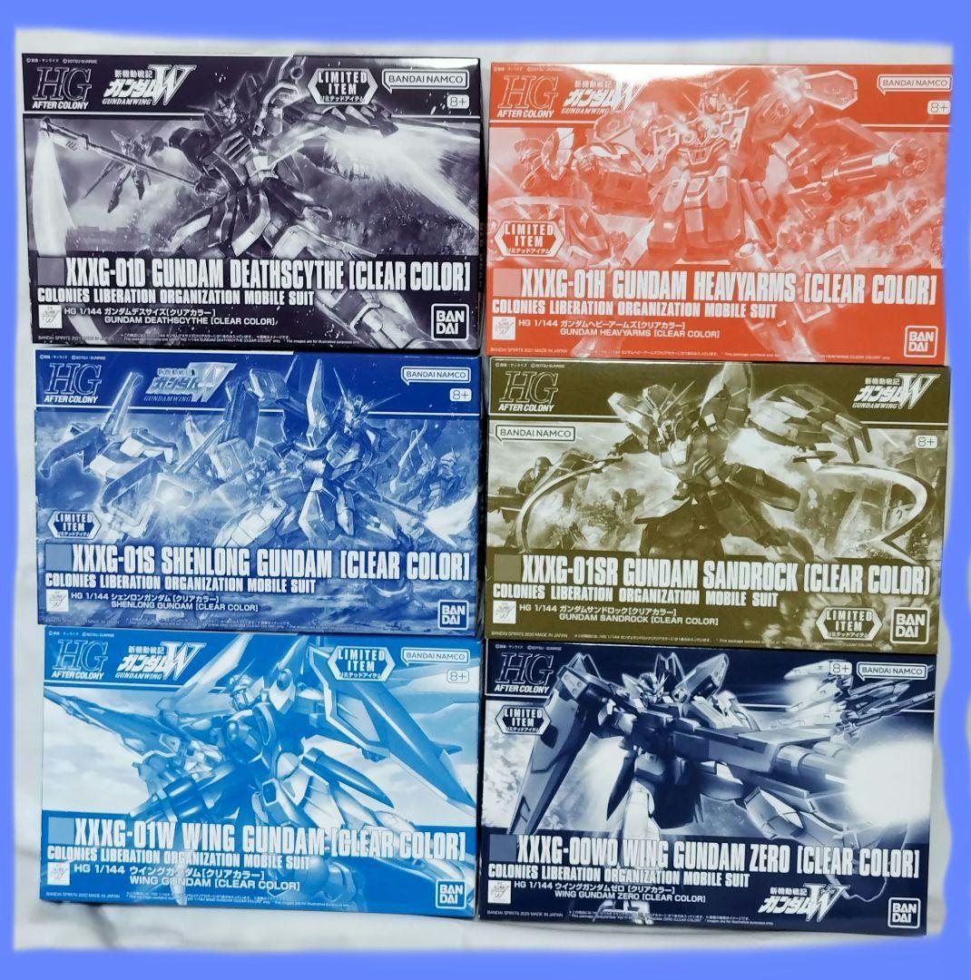 MG ウイング　デスサイズ ヘビーアームズ サンドロック シェンロン 5機セット お盆特価 HG ウイング,ヘビー,デスサイズ,シェンロン,サンド