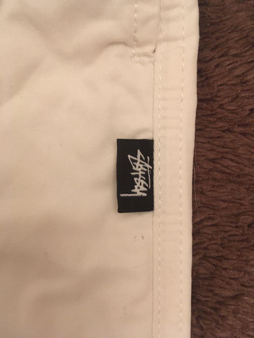 moja　Stussy ライトビーチパンツ　M オフホワイト