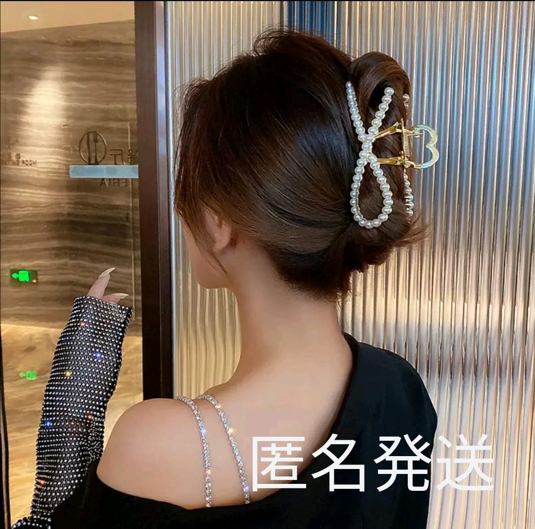 パール】髪留め ヘアクリップ バンスクリップ - メルカリ パール】髪留め ヘアクリップ バンスクリップ - メルカリ