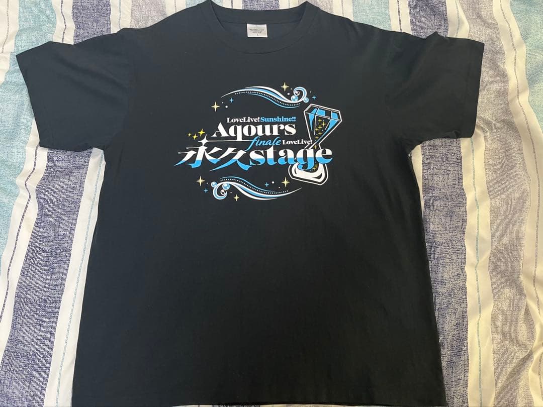 Aqours 永久stage Tシャツ　ラブライブレード Love Live! Sunshine!! Aqours Finale LoveLive! —Eikyu stage