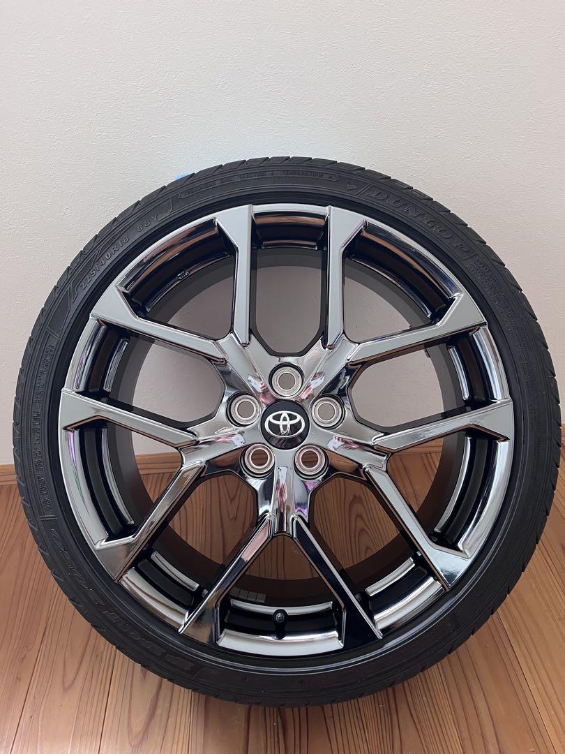 美品　50系プリウスPHV GRスポーツ純正ホイール　ダンロップタイヤ付き