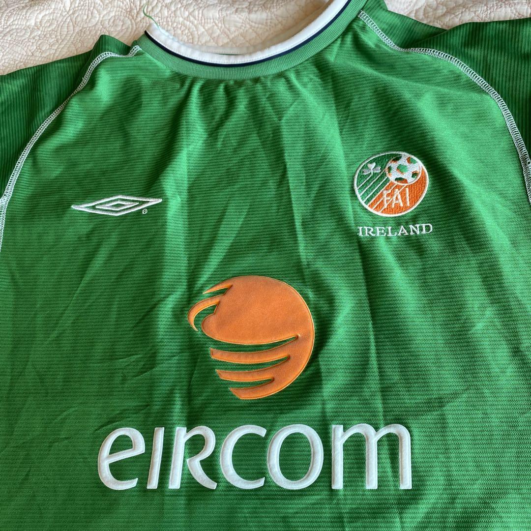 【未着用品、公式、タグ付き】homeアイルランド代表　サッカーユニフォーム アイルランド代表サッカーユニフォーム(XL/ダフ) - メルカリ