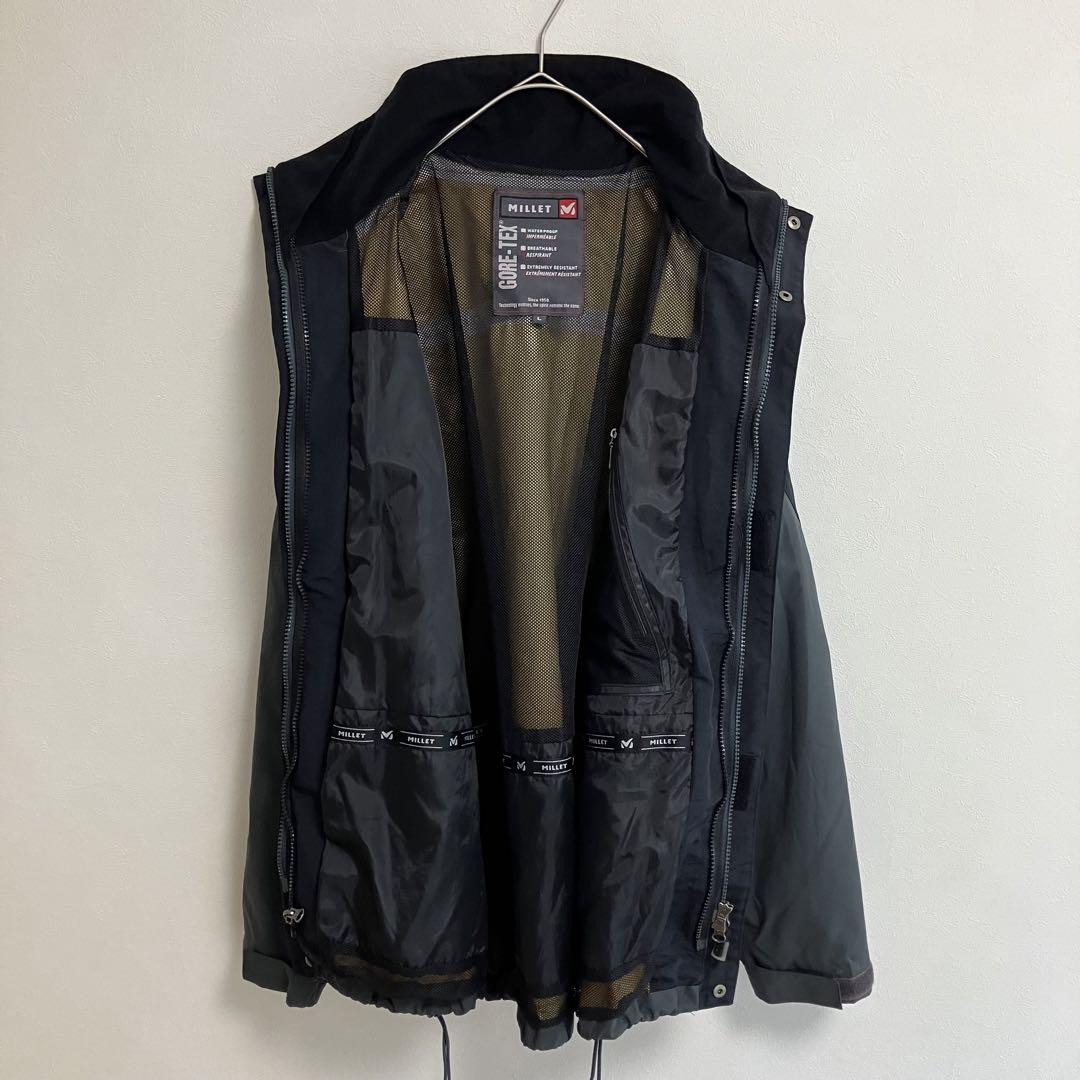 ミレー マウンテンジャケット　ブルゾン　GORE-TEX ジップインジップ