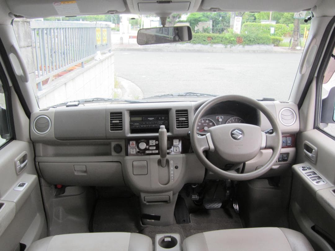 車検Ｒ８年２月　エブリイワゴン　最高級レザーセレクション　希少パール　DA64W