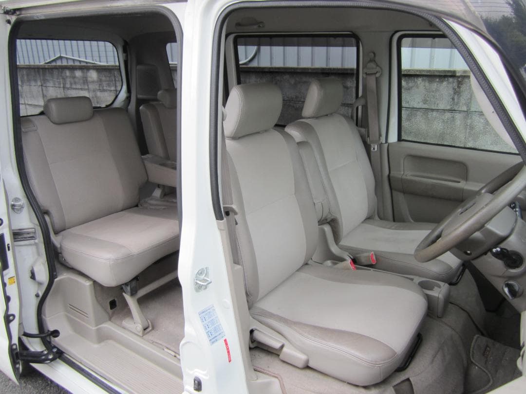 車検Ｒ８年２月　エブリイワゴン　最高級レザーセレクション　希少パール　DA64W