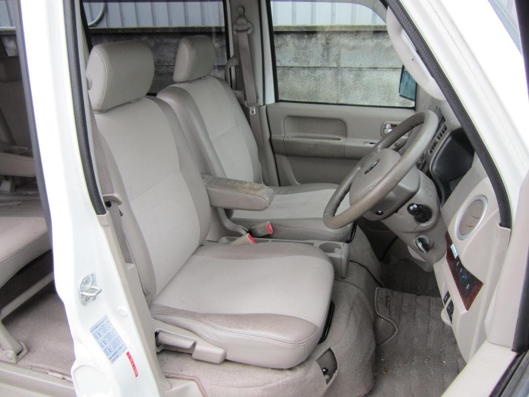 車検Ｒ８年２月　エブリイワゴン　最高級レザーセレクション　希少パール　DA64W