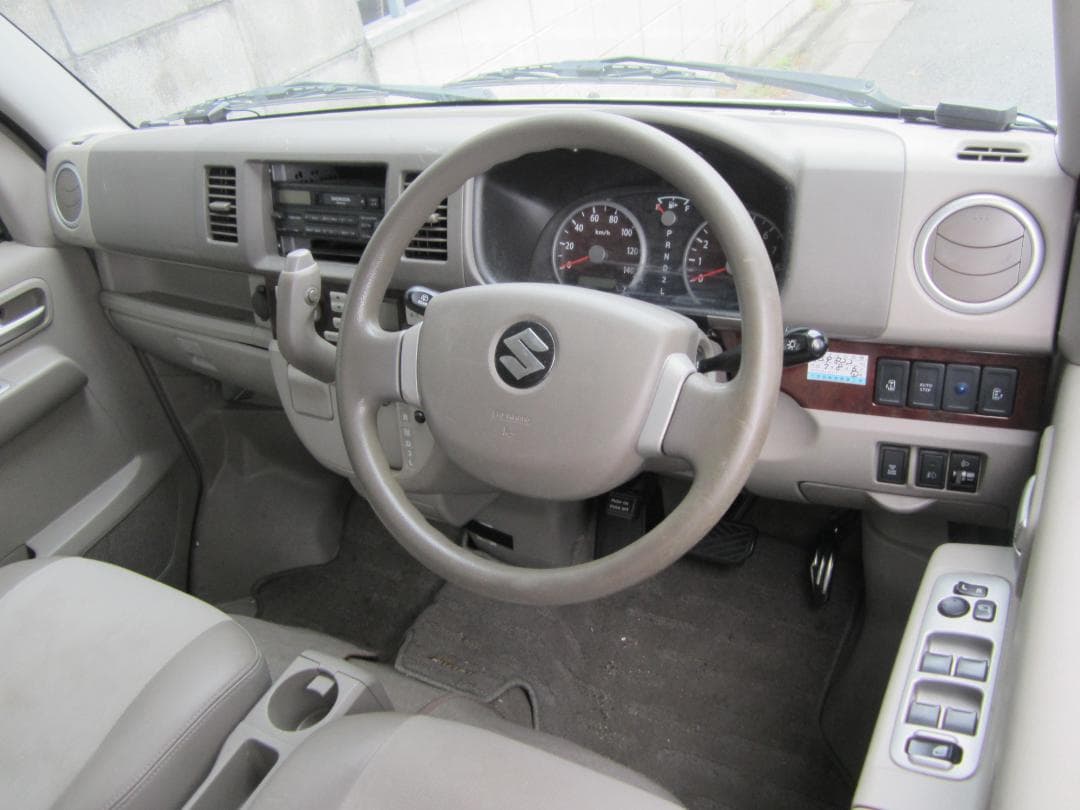 車検Ｒ８年２月　エブリイワゴン　最高級レザーセレクション　希少パール　DA64W