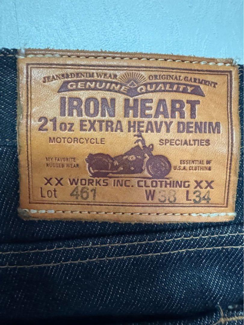 IRON HEART アイアンハート ジーンズ W38L34 21oz 461