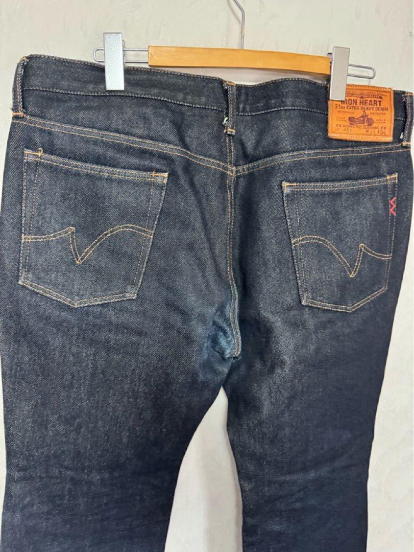 IRON HEART アイアンハート ジーンズ W38L34 21oz 461