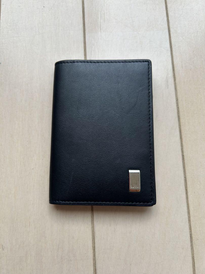 dunhill 名刺入れ 黒 レザー エンボス加工 be-rich0112_bc1785