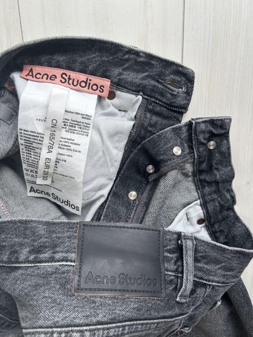パンツ Acne Studios 1989 28/30 AshBlack B00322-