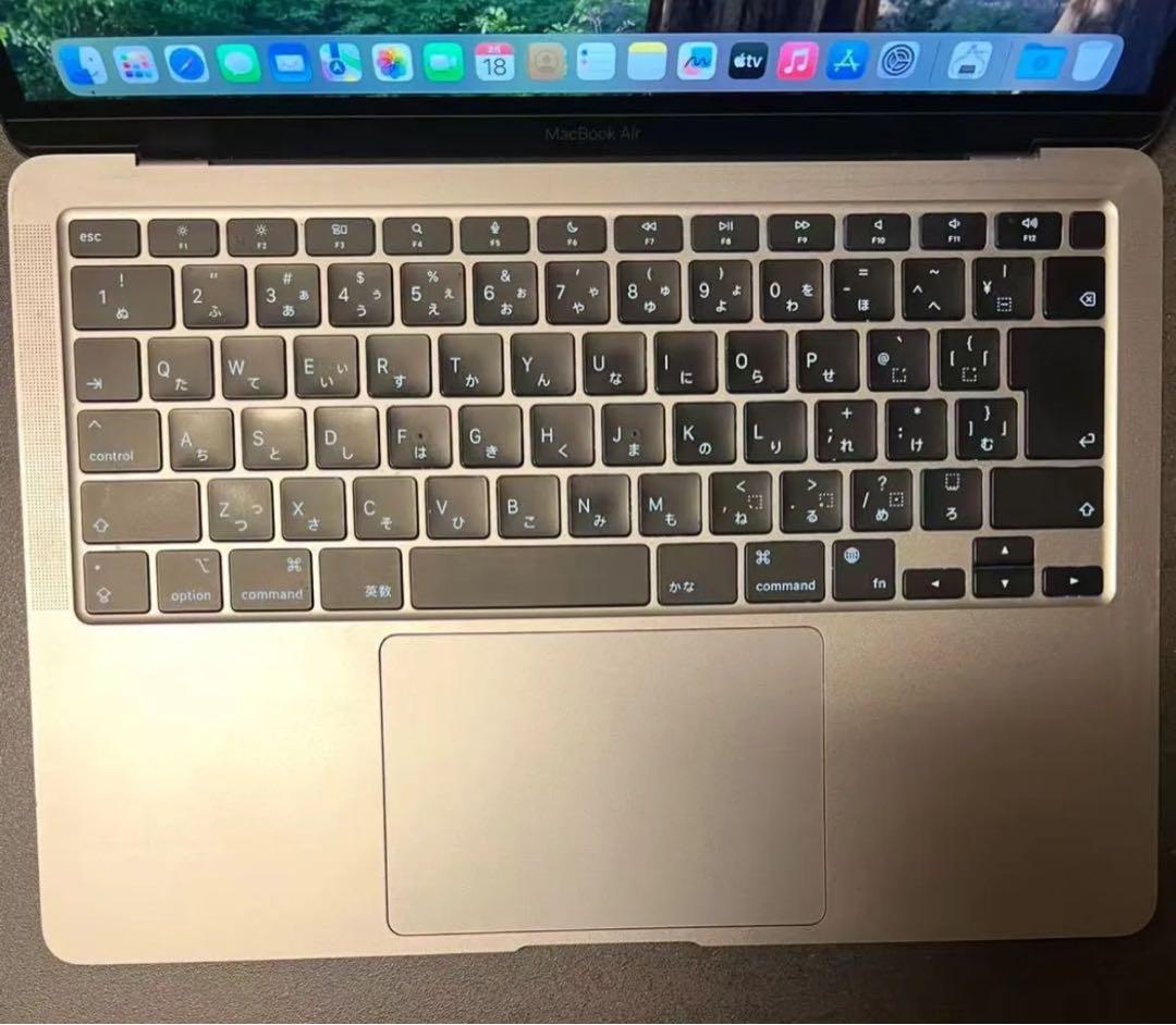 M1チップ Macbook Air 2020 メモリ8gb SSD1TB