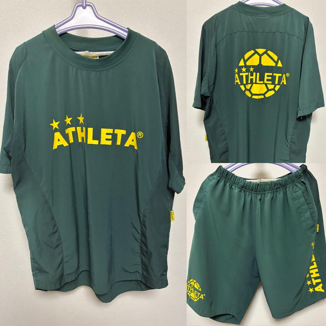 新品 ATHLETA 上下 セットアップ アスレタ トレーニング ピステ M