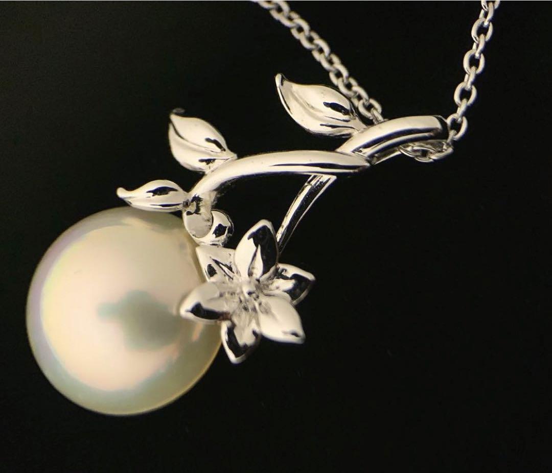TASAKI タサキ マベパール ペンダント ネックレス マベ 真珠 シルバー