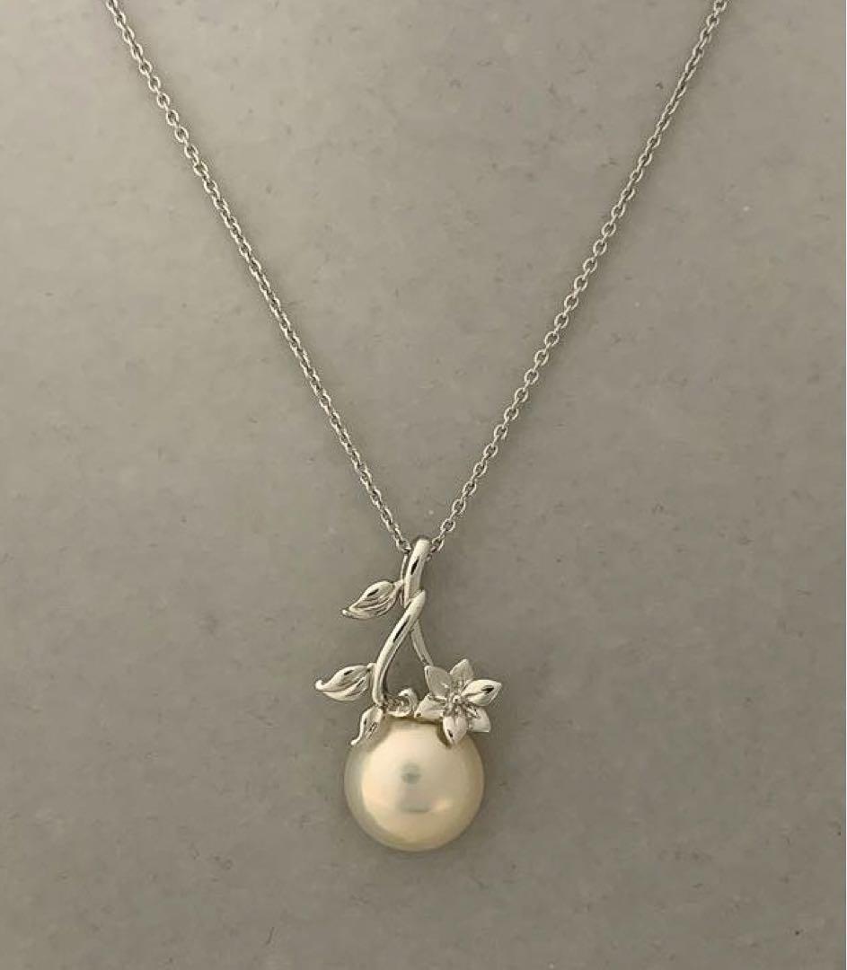 TASAKI タサキ マベパール ペンダント ネックレス マベ 真珠 シルバー