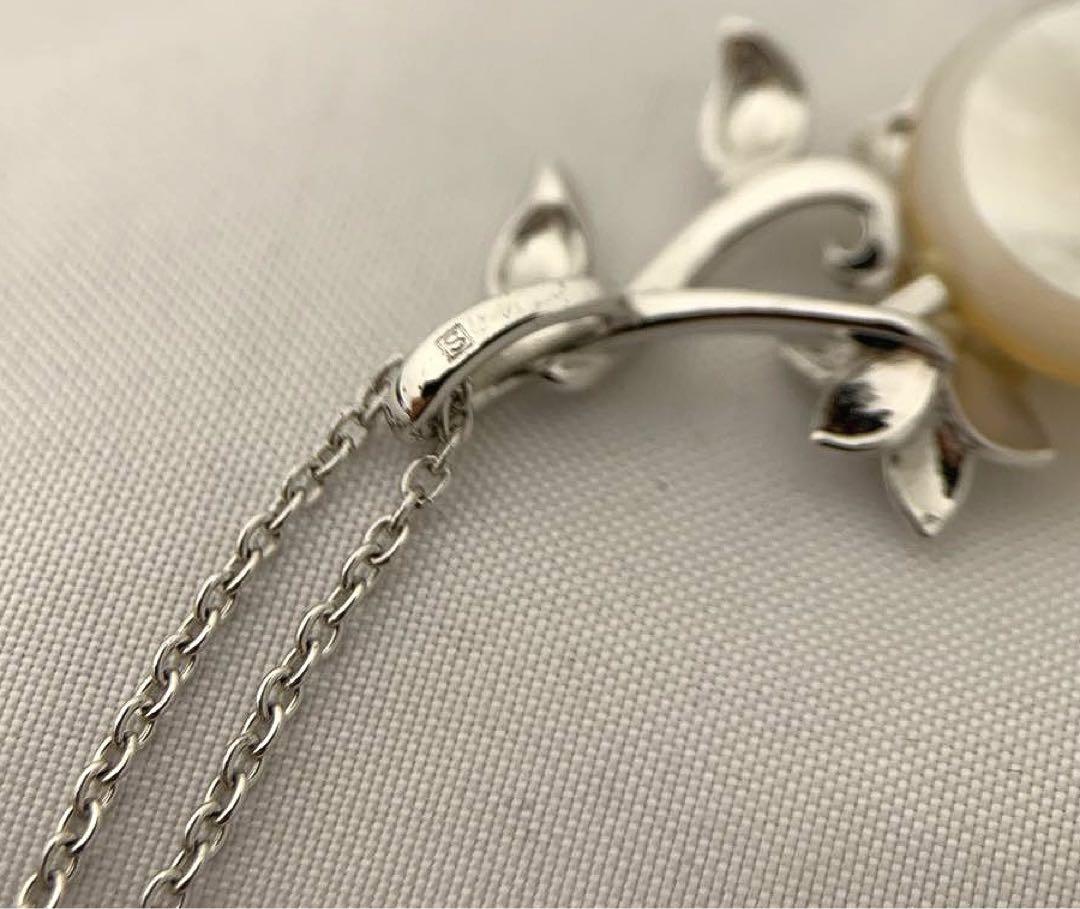 TASAKI タサキ マベパール ペンダント ネックレス マベ 真珠 シルバー