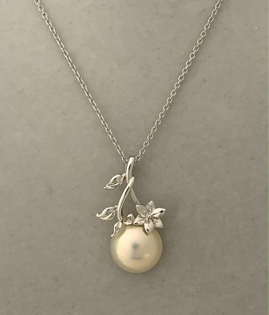 TASAKI タサキ マベパール ペンダント ネックレス マベ 真珠 シルバー