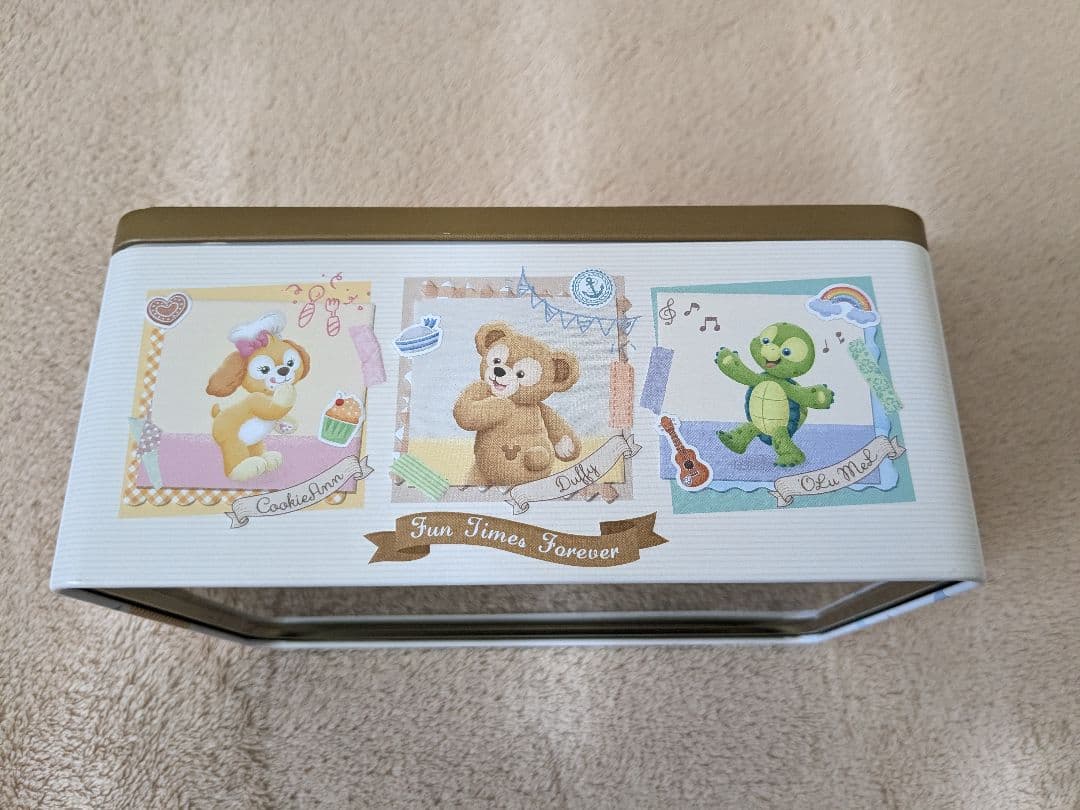 ダッフィーフレンズ　お菓子　空き缶　空箱　まとめてセット　５５個以上 ダッフィーフレンズ お菓子 空き缶 空箱 まとめてセット 55個以上