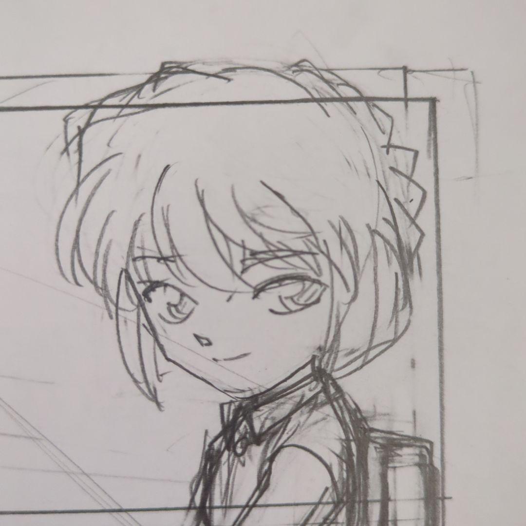 【直筆原画】名探偵コナン　灰原哀
