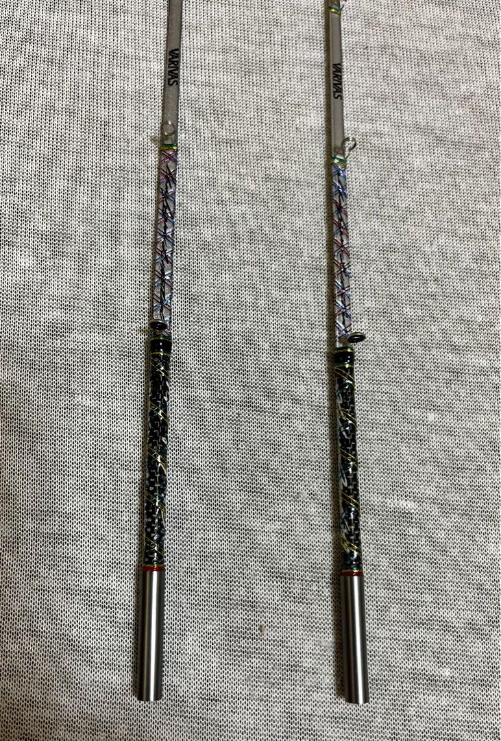 バリバスVARIVAS 桧原MAX319燻銀LTD 2本セット中古美品