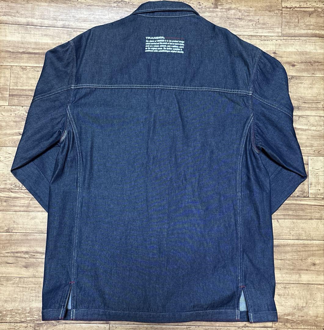 TRANSER デニムジャケットB系値下げ承ります fubu supreme