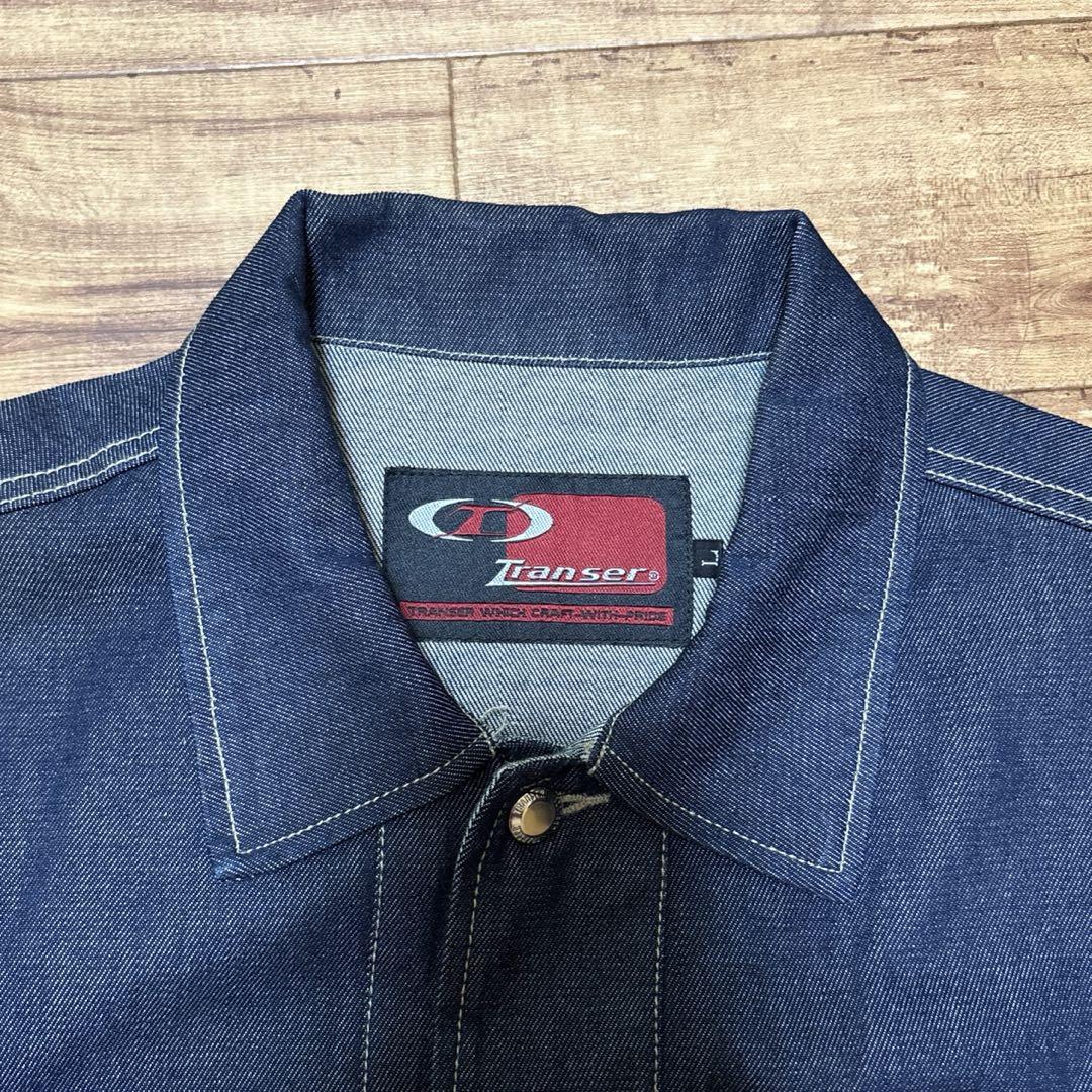 TRANSER デニムジャケットB系値下げ承ります fubu supreme