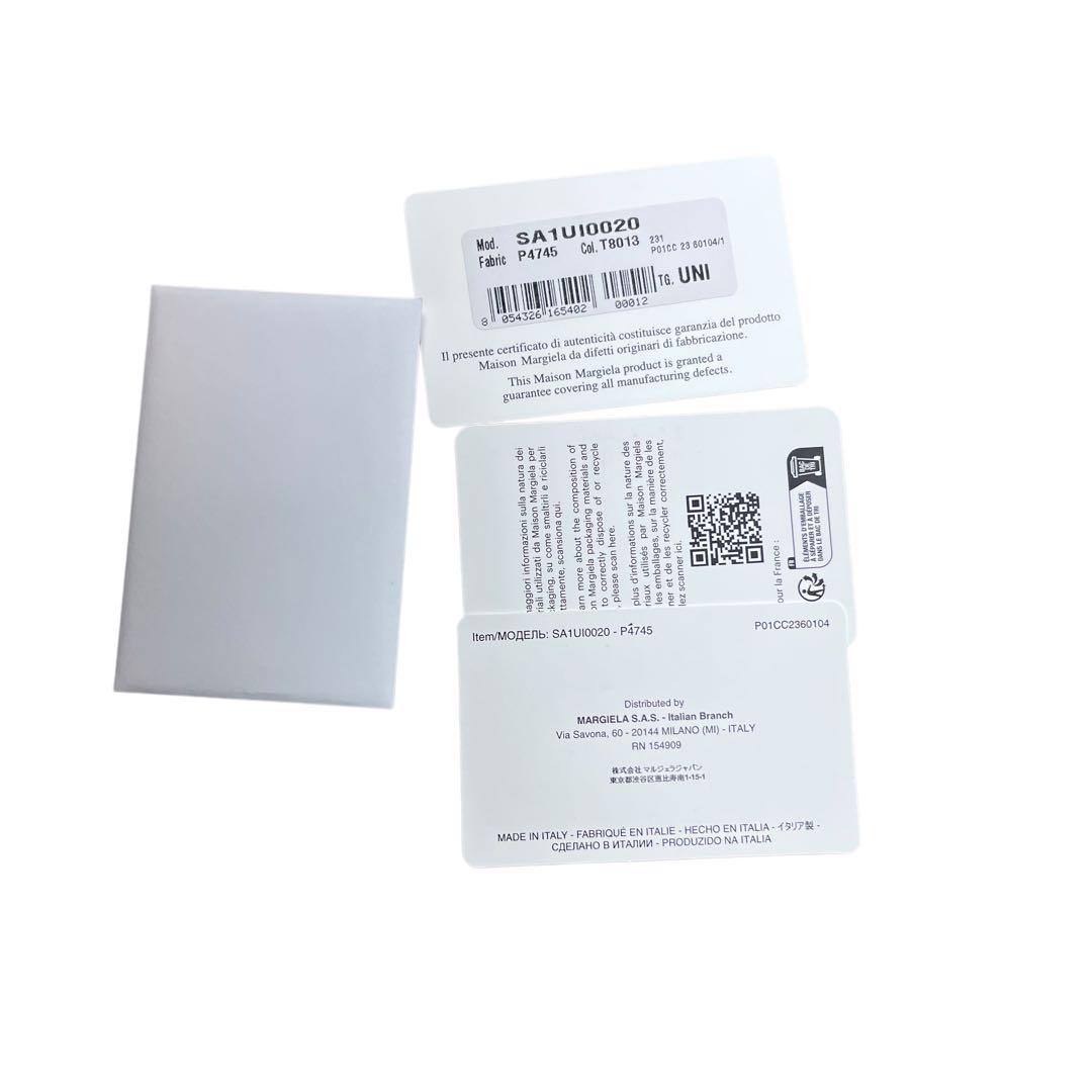 未使用 Maison Margiela FLIP FLAP ウォレット 財布 黒