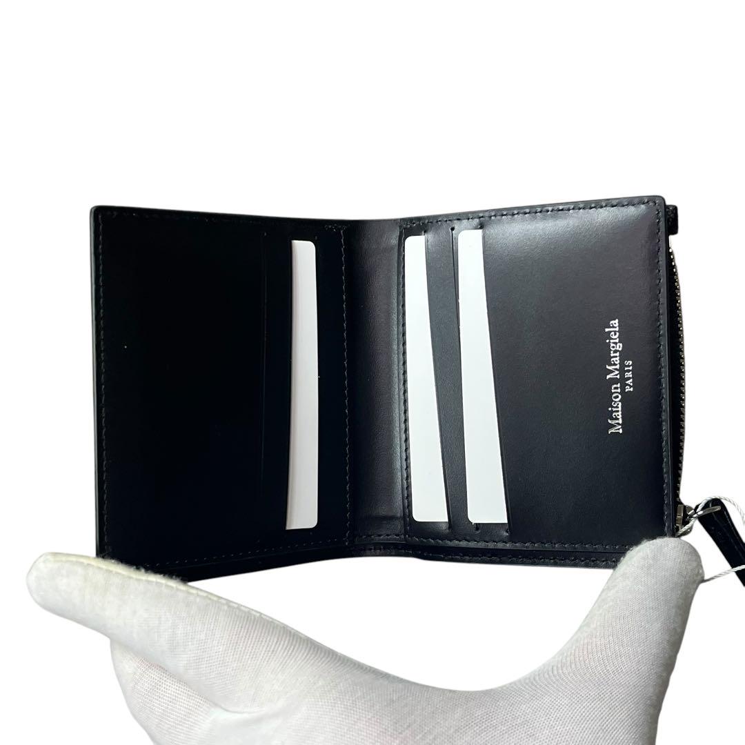 未使用 Maison Margiela FLIP FLAP ウォレット 財布 黒