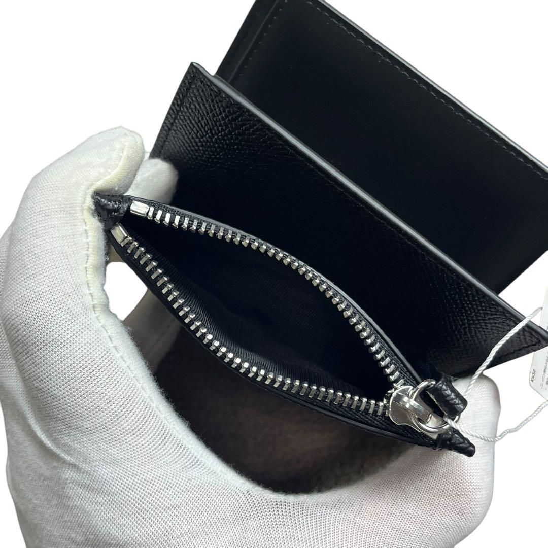 未使用 Maison Margiela FLIP FLAP ウォレット 財布 黒