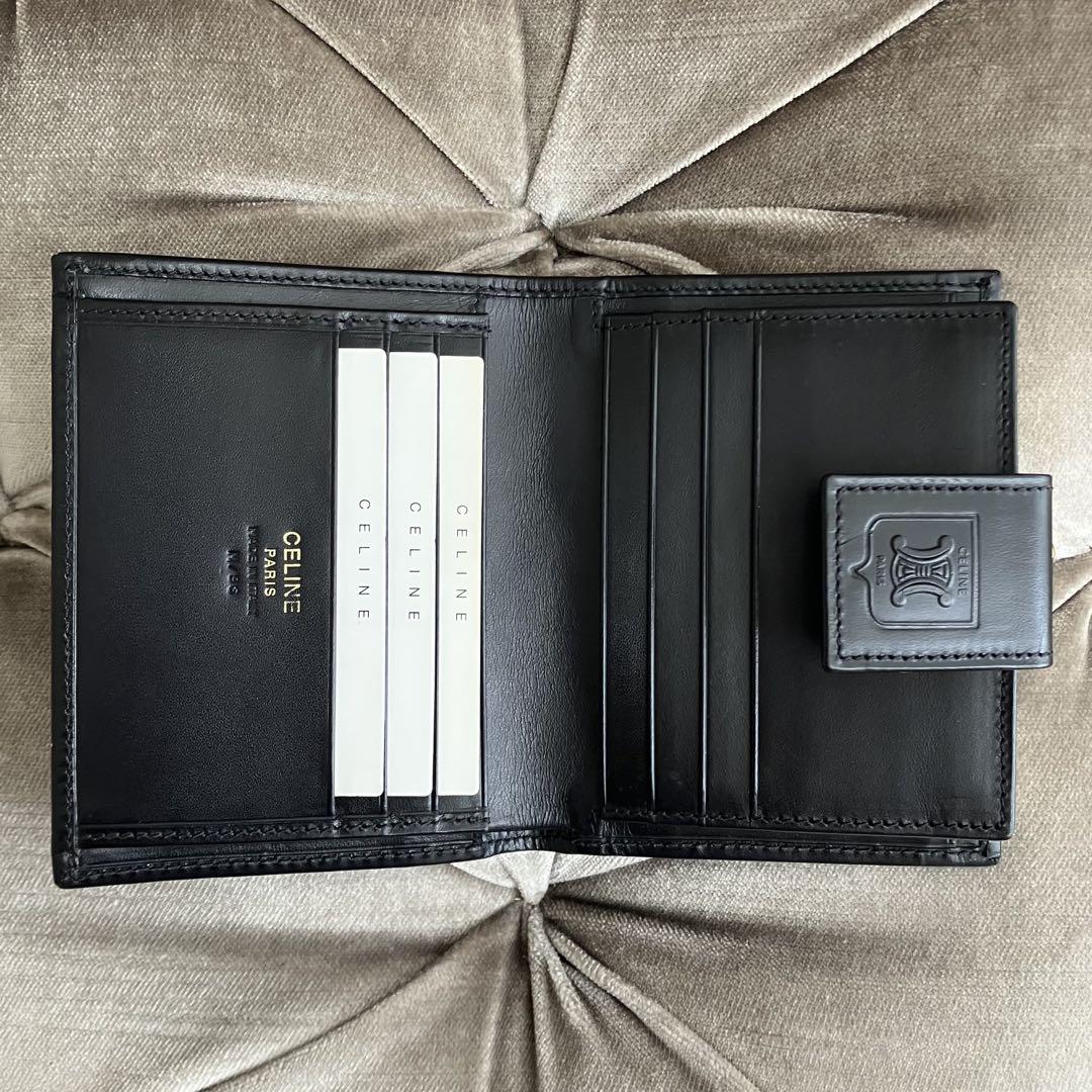 未使用.お箱付き‼️CELINE ★ Vintage ★ Black Wallet 未使用.お箱付き‼️CELINE ☆ Vintage ☆ Black Wallet - メルカリ