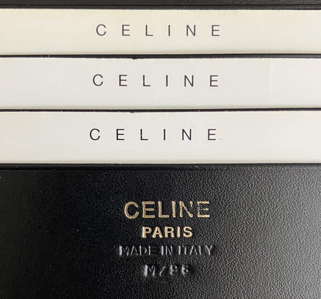未使用.お箱付き‼️CELINE ★ Vintage ★ Black Wallet