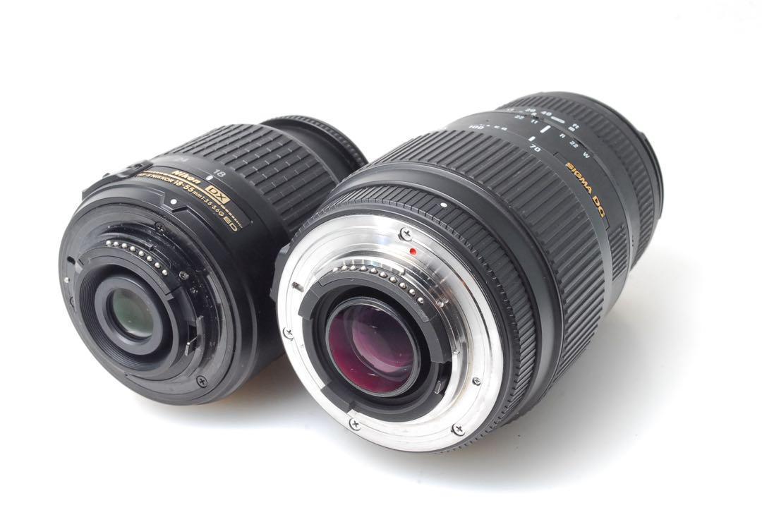 ✨超望遠デビュー✨Nikon D60✨ダブルレンズ✨シャッター数2900