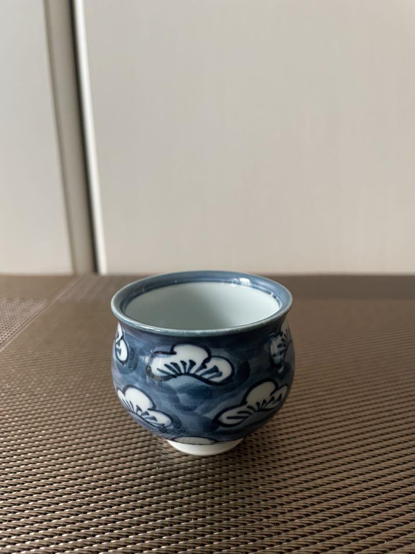 源右衛門釜 古染風 松竹梅酒器セット