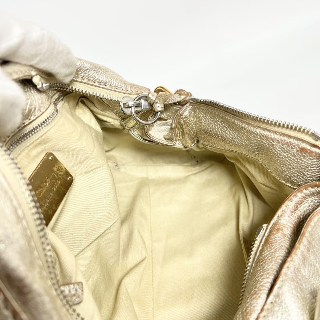 希少 Chloe 限定モデル パディントン 南京錠 トートバッグ