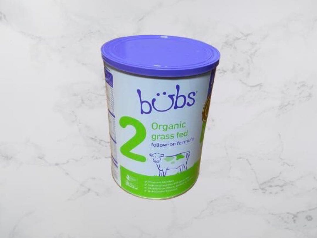 Bubs バブズ オーガニック粉ミルク グラスフェッド STEP2(4缶セット)