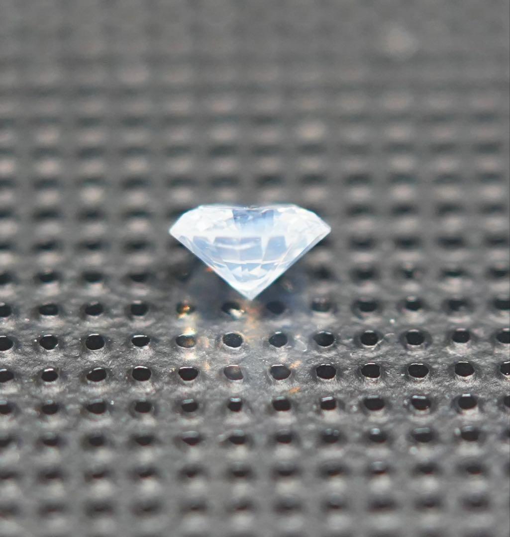 Fancy White天然ファンシーホワイトダイヤモンド 0.078ct