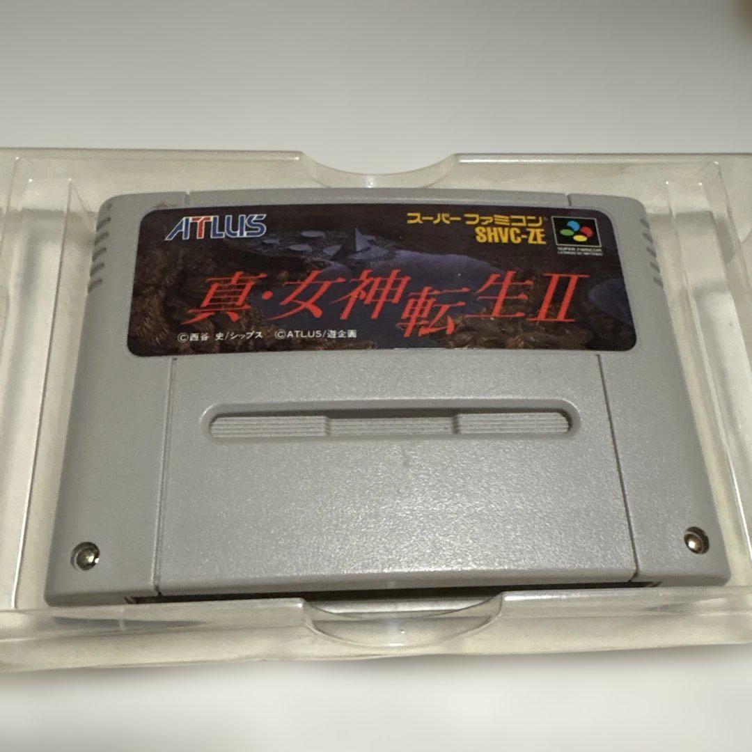 希少！新品！『真・女神転生2』　スーパーファミコン 真・女神転生II｜スーファミの保存不良に対応｜安心の電池交換