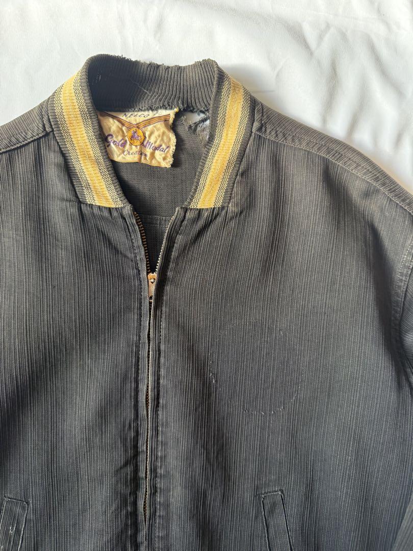 ジャケット・アウター 50'S VINTAGE BLACK CHAMBRAY JACKET