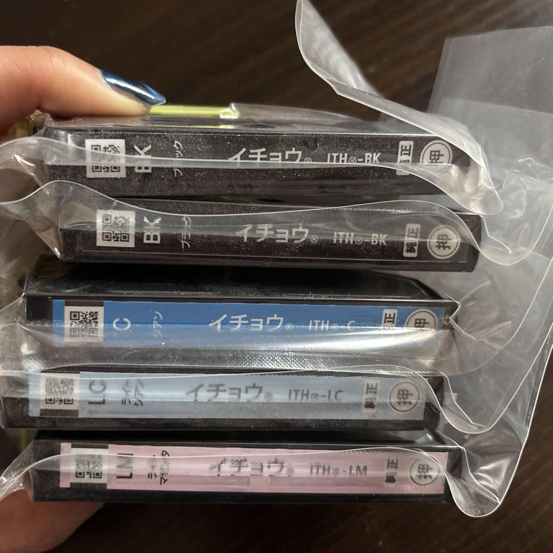 EPSON純正インクカートリッジ イチョウ 不揃い５本組