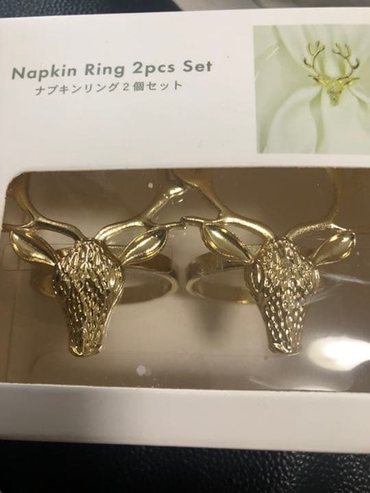 スリコ 3coins ナプキンリング 2個セット - メルカリ