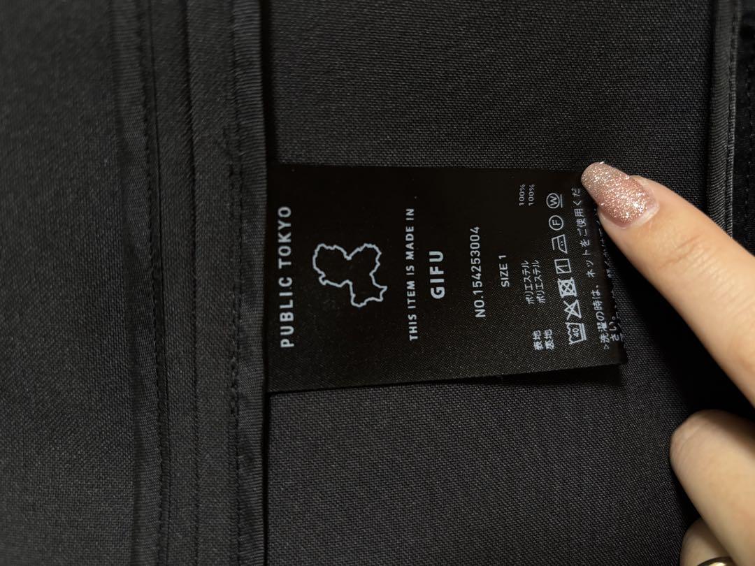 【PUBLIC TOKYO】GRトロピカルスリムジャケット セットアップ