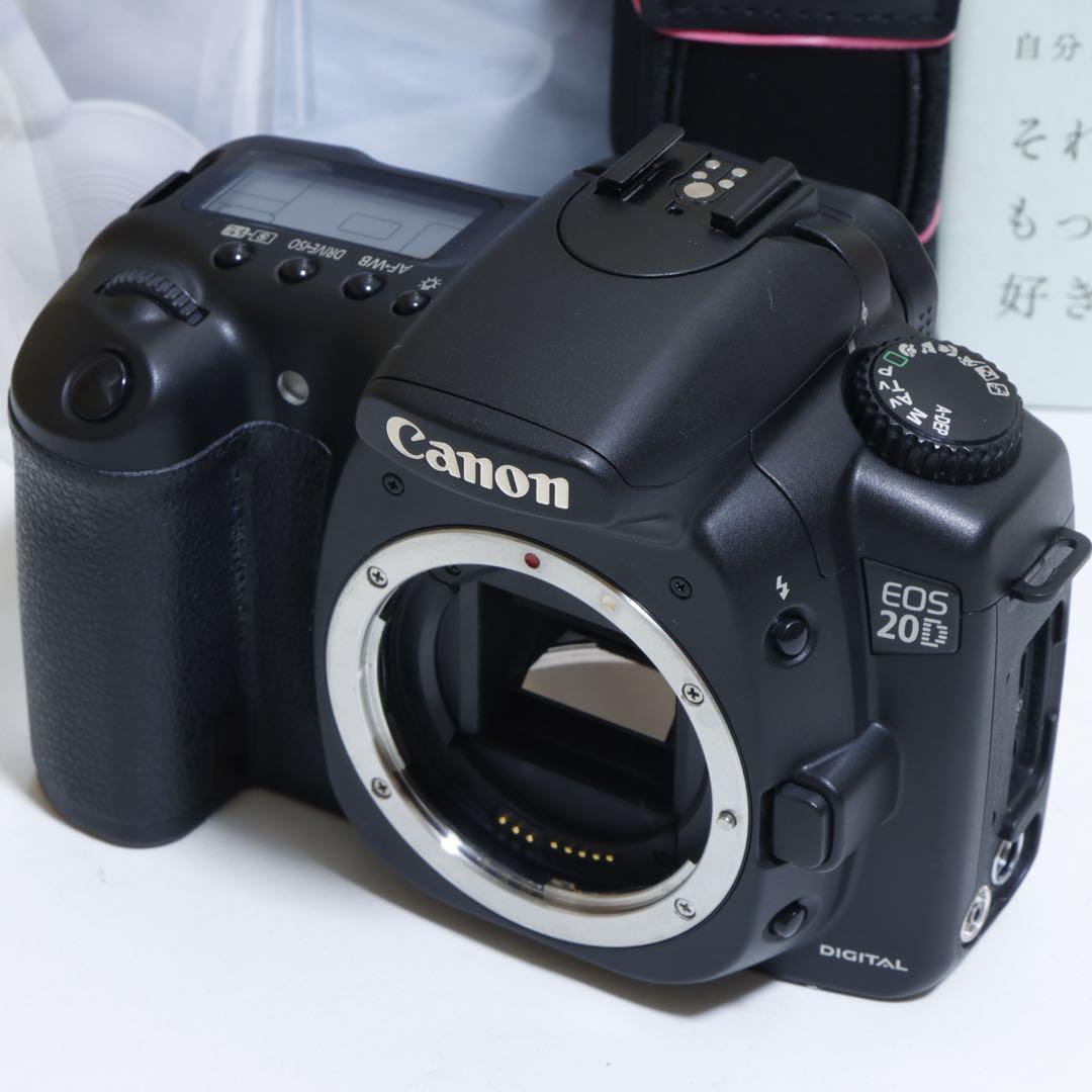☆スマホに送れる一眼レフ☆本格入門!!☆ キャノン EOS 20Dセット♫
