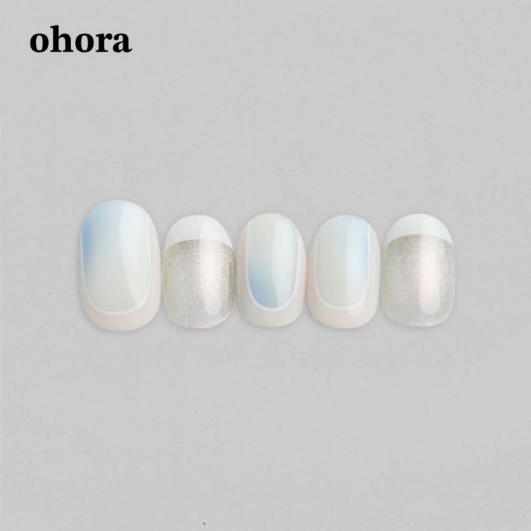 ohoraセミキュアジェルネイルシート20枚N Softy Canvas