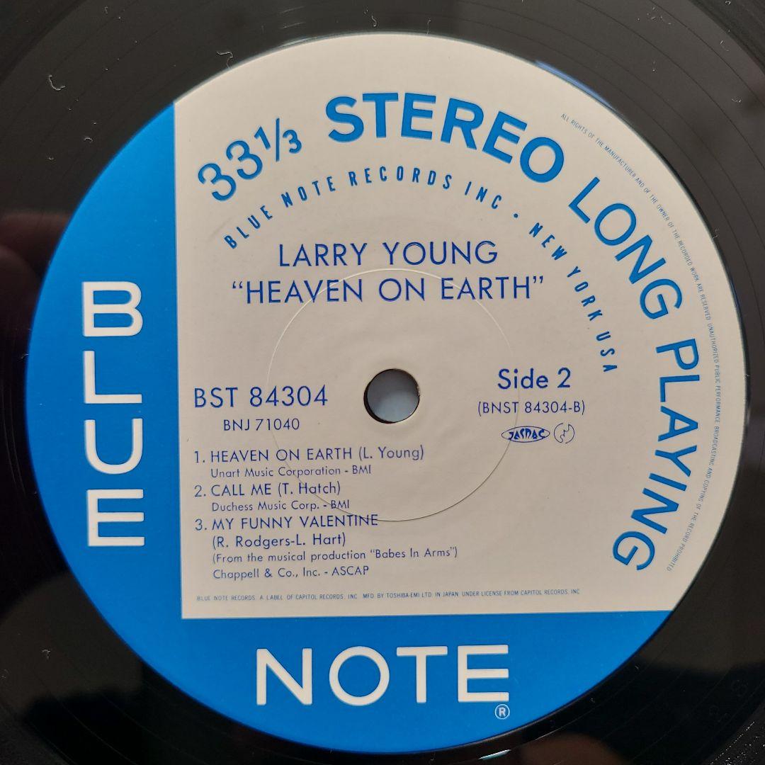 『ヘヴン・オン・アース』LARRY YOUNG