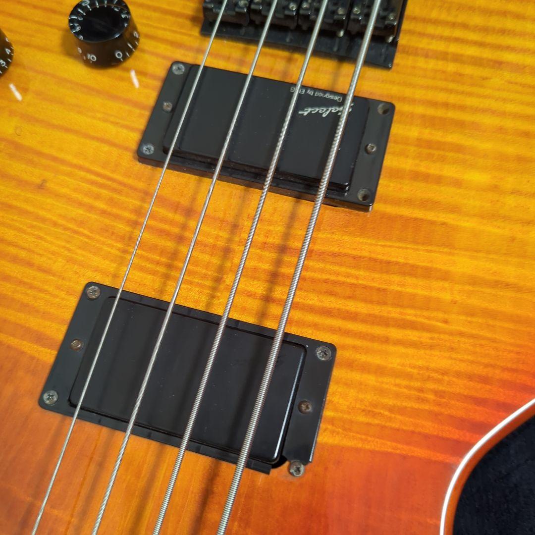 Epiphone エレキベース サンバースト 22フレット　ケース付き