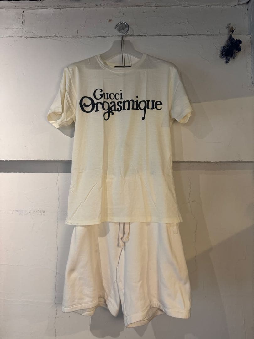 GUCCI グッチ Orgasmique セットアップ Tシャツ ハーフパンツ