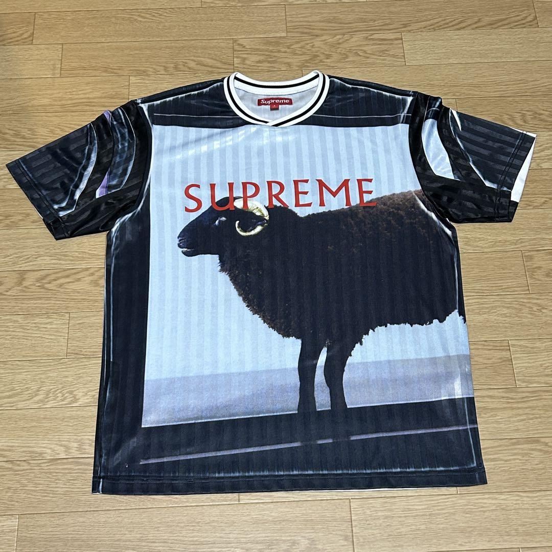 Supreme×Damien Hirst Soccer Jersey Lサイズ Supreme Damien Hirst Soccer Jersey (SS25) - $128
