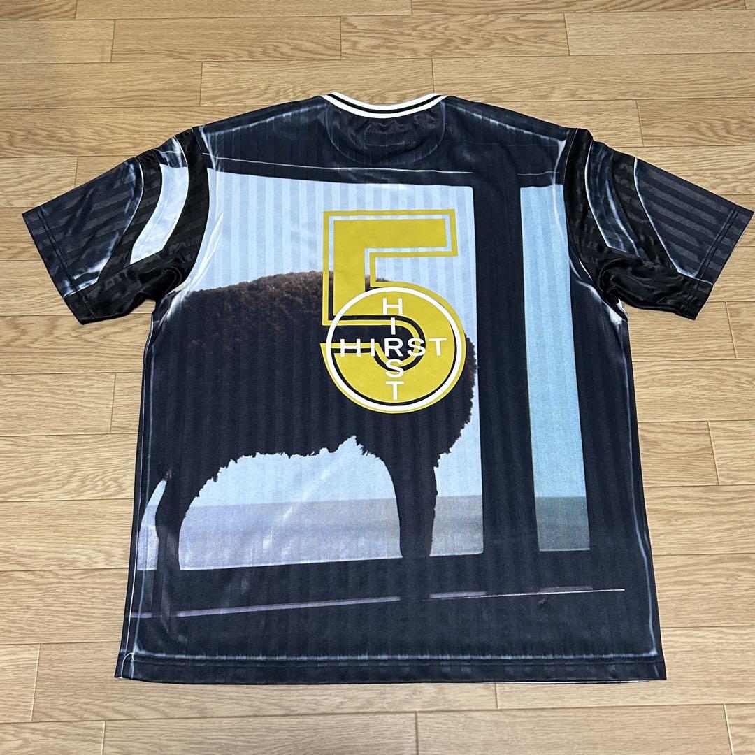 トップス Supreme Damien Hirst Soccer Jersey Supreme Damien Hirst Soccer Jersey Black Men's - SS25 - US