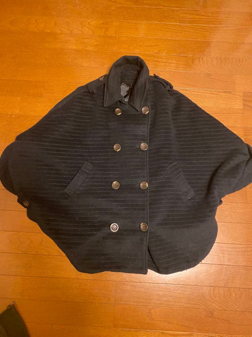 黒 ダブルブレスト 交渉可 コメントM