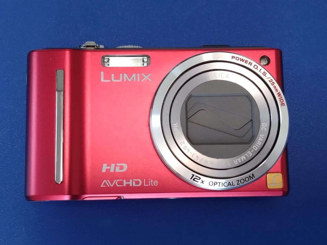 Panasonic DMC-TZ10 LUMIX 赤 コンパクトデジタルカメラ